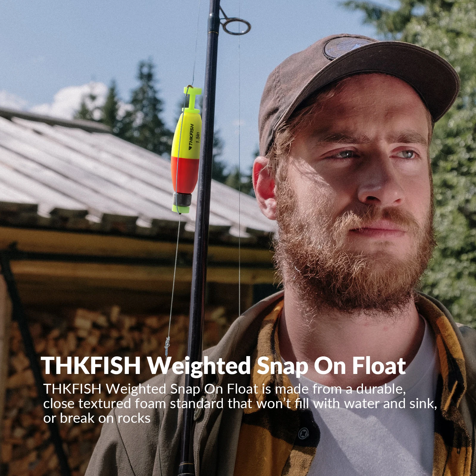 THKFISH 2 uds flotador de pesca Bobber 1,5 pulgadas 2,5 pulgadas 3 pulgadas espuma EVA resbaladiza Bobbers forma de cigarro flotadores de pesca de mar boyas de agua dulce