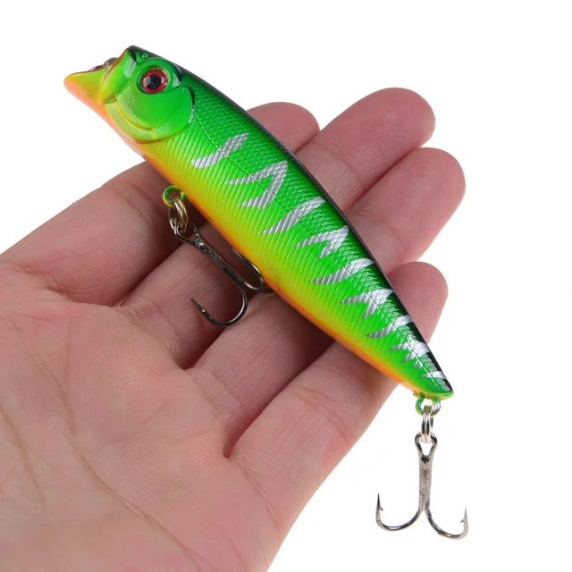Wobblers-señuelo flotante para Pesca, cebo duro Artificial Isca, pececillo, aparejos Crankbait, 9CM/11,5G - imagen 5
