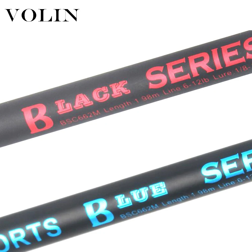 VOLIN-caña de pescar de fundición giratoria, 198cm, venta al por mayor - imagen 4