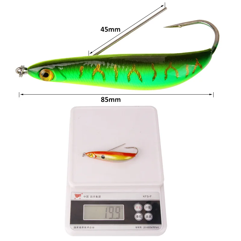 Señuelo de pesca VIB de 8,5 cm/19,9g, antivaho, Isca, Artificial, duro, cuerpo láser, aparejos de pesca realistas, 1 ud. - imagen 5