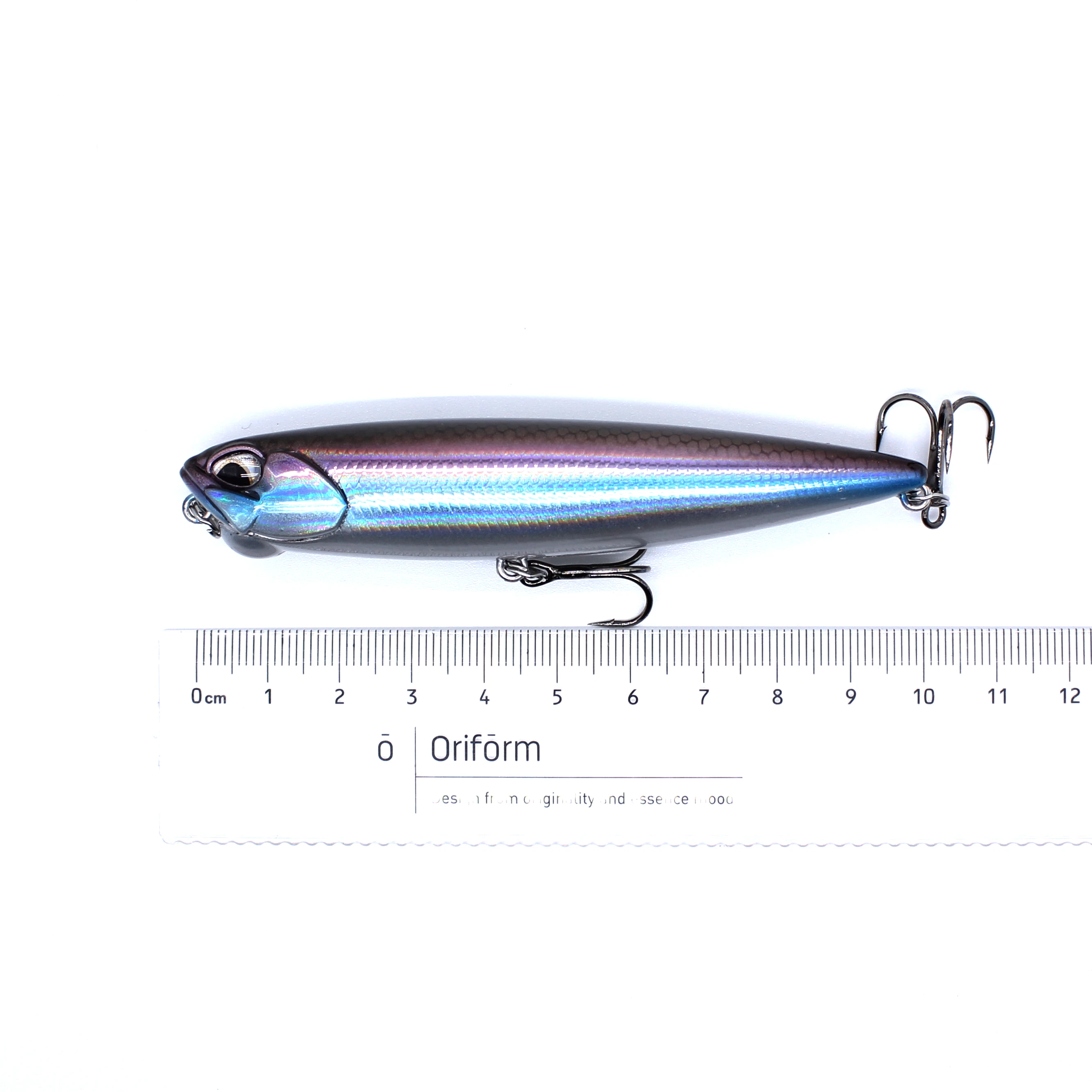 AOCLU-Lápiz flotante para perros, cebo duro, palito Popper, señuelo de pesca, agua salada dulce, nadador de agua superior, 100mm, 14,4G - imagen 2