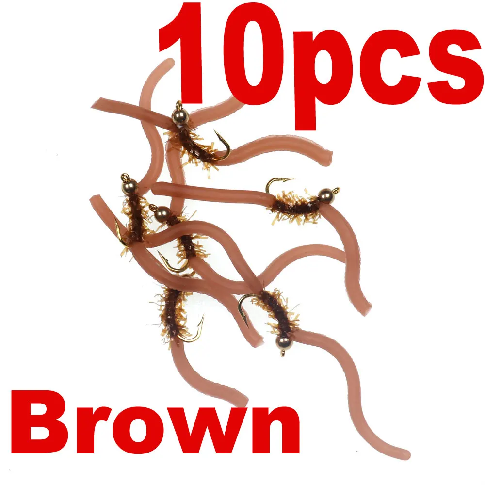 Brown 10pcs
