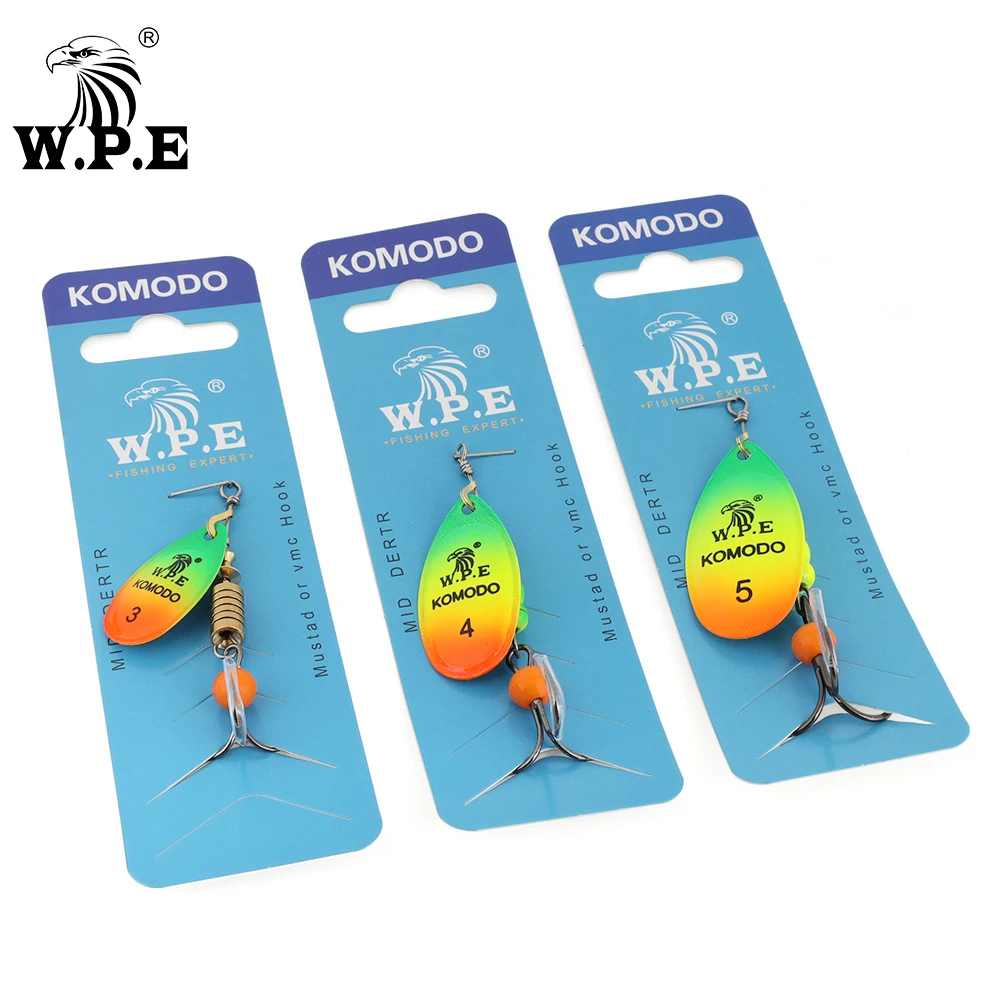 Señuelos W.P.E artificiales para spinning y agua salada - imagen 5
