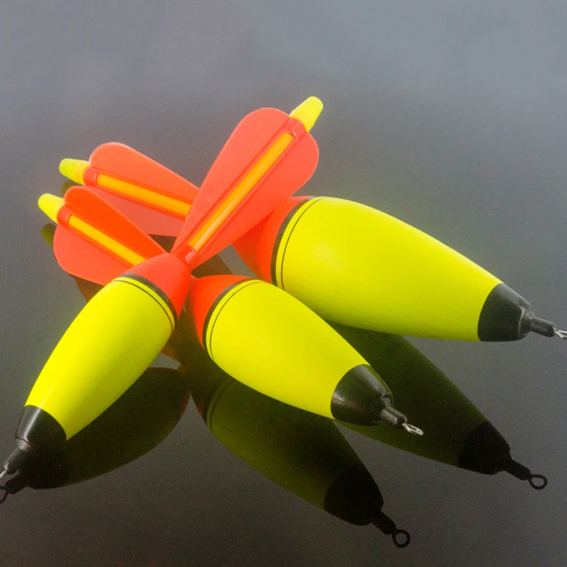 Flotador de pesca de espuma EVA, flotador de plástico luminoso, palo de luz para pesca nocturna, flotadores llamativos para pesca en roca, mar, Océano, 1 unidad - imagen 4