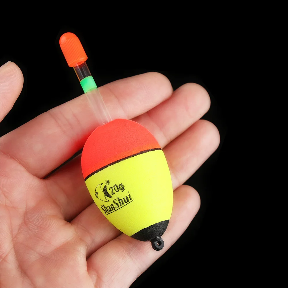 Flotadores flotantes luminosos EVA para pesca en mar, Roca, cola dura, para el vientre, 5g/8g/10g/15g/20g/30g/40g/50g/60g, 2 uds. g/70g/80 - imagen 3