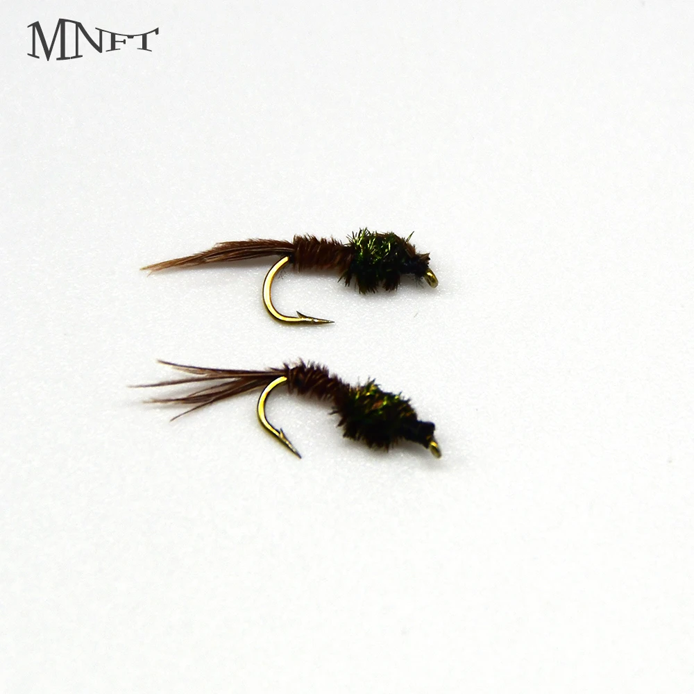 Moscas MNFT para trucha: Secas, ninfas y hackle negro
