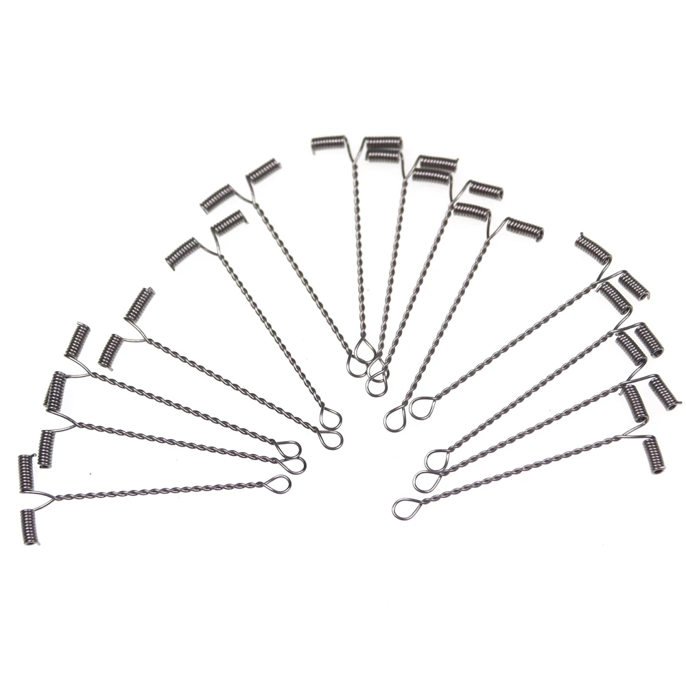 100 Uds. Brazo de alambre de aparejo de pesca en forma de T con cuentas, accesorios de aparejos de pesca de equilibrio de rama, tamaño 5cm 6cm 7cm 8cm 9cm 10cm 12cm 15cm - imagen 5
