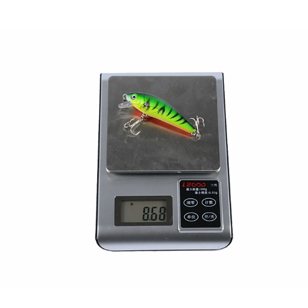 1 Uds. Señuelos de pesca flotantes Minnow Crankbait 7,2 cm 8,6g Isca cebo duro artificial Wobblers Bass carpa Swimbait aparejos de pesca - imagen 3