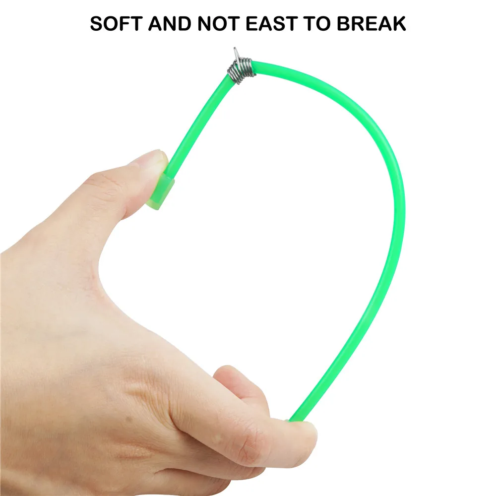 Anzuelos luminosos giratorios de 3 vías con sinker, 10 piezas, anzuelos de pesca a presión, plantilla de equilibrio, aparejo de conector de pesca de línea cruzada de fundición de agua salada - imagen 3