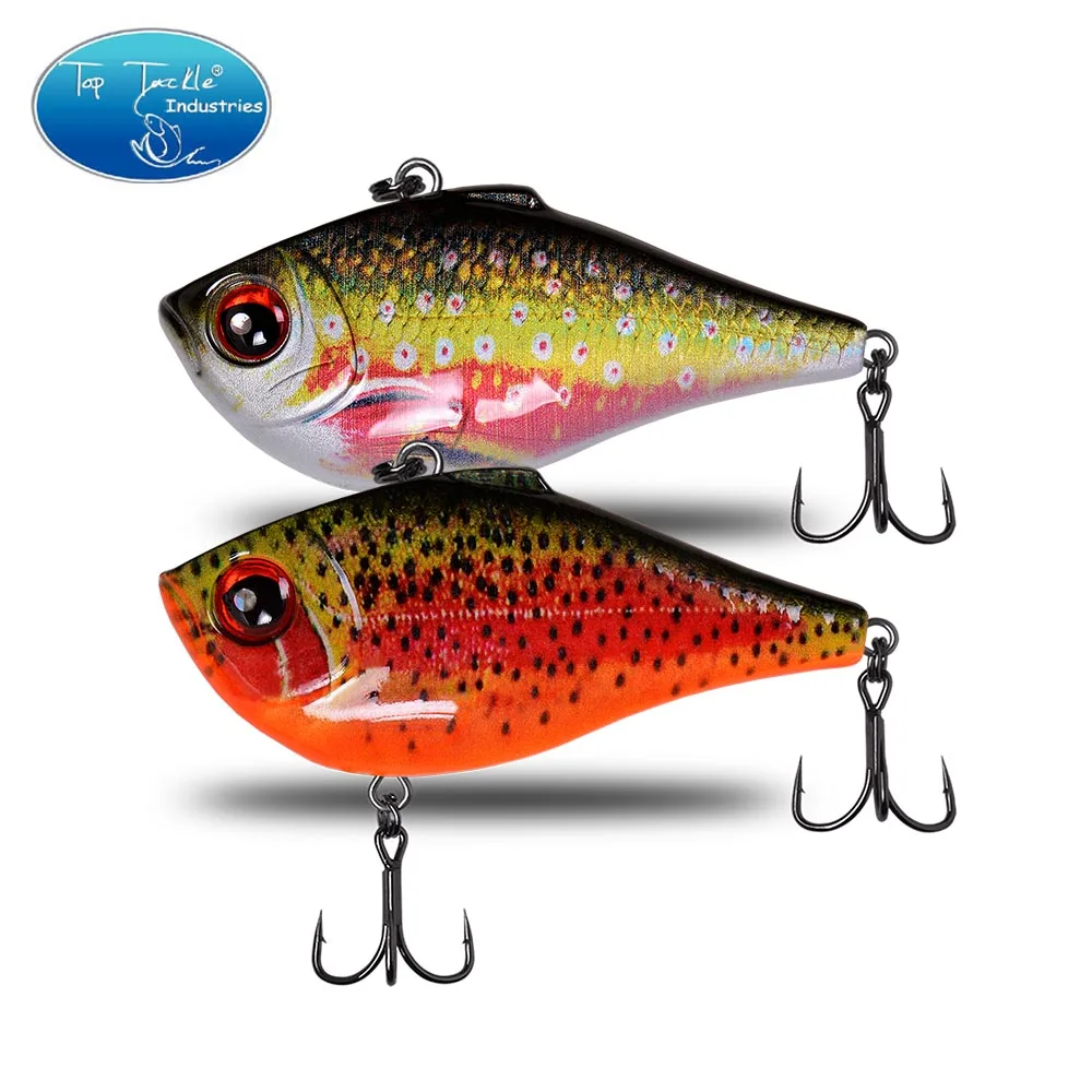 Señuelo de pesca que se hunde VIB, cebo jerk CF de 60mm y 15g, cebo de plástico transparente con vibración para lucio, lubina, musky, wobbler - imagen 3