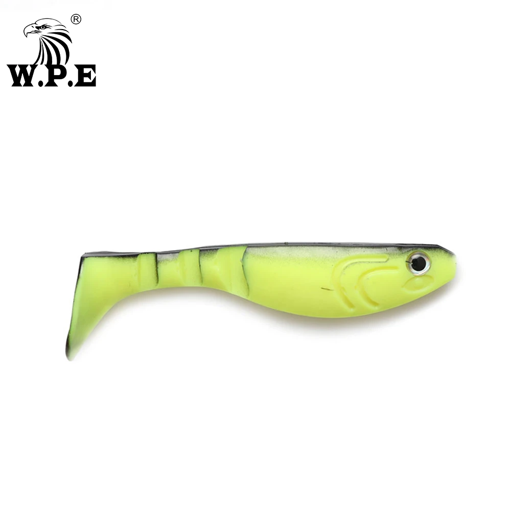 W.P.E T-Cail – Gusano de silicona vinilo para lubina - imagen 5