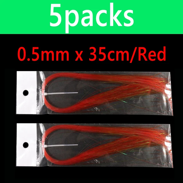 0.5mm 5packs red