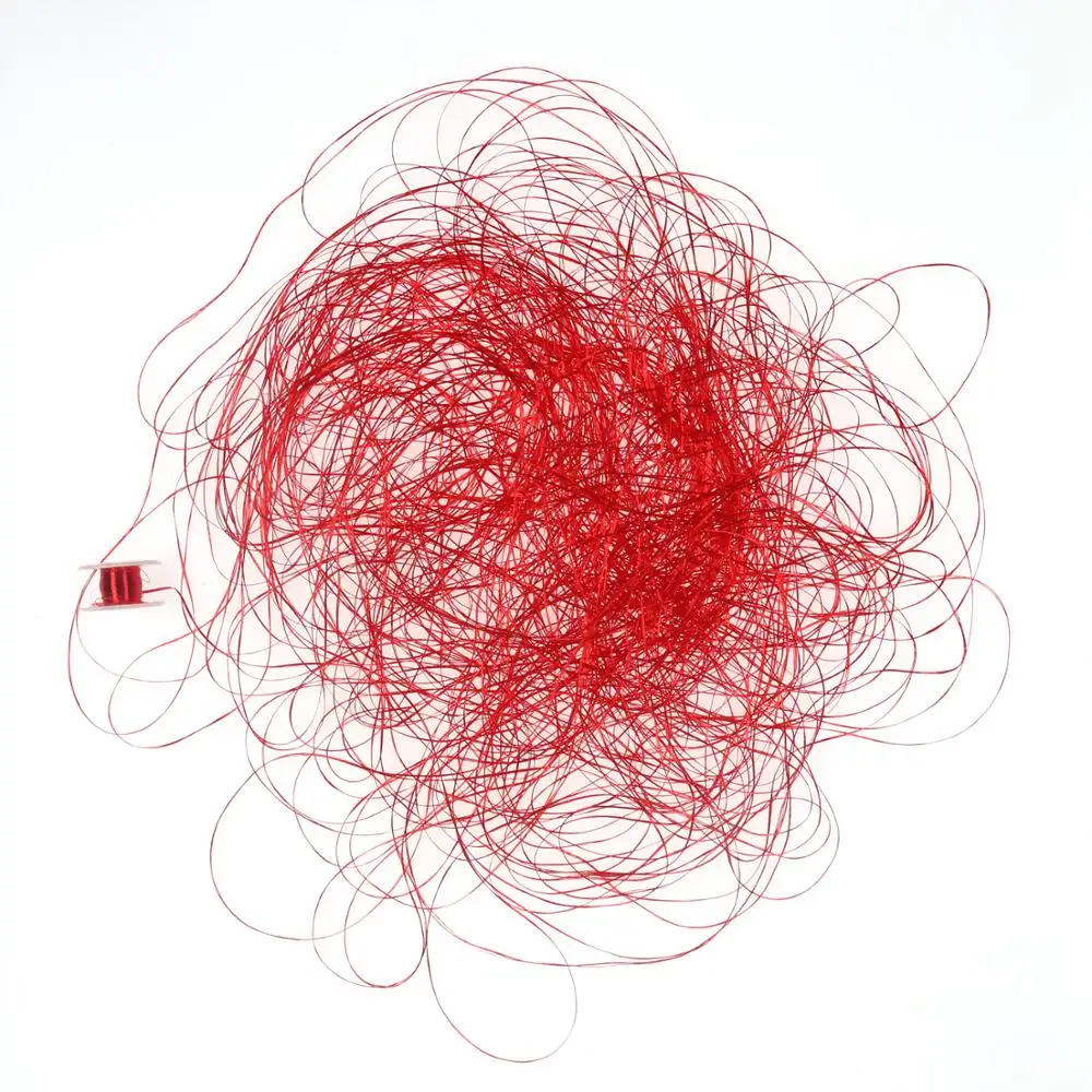 Bimoo 200D 25 carretes hilo para atar moscas plantilla delgada moscas pequeñas filamentos de poliéster para atar moscas secas con bobina estándar - imagen 4