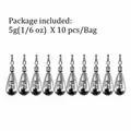 10pcs 5g sinkers