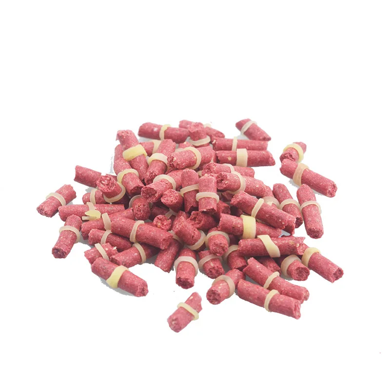 1 bolsa de cebo de pesca de carpa roja, cebo de carpa, banda de goma, señuelo de pesca, fórmula, Boilie de partículas de insectos, gancho de perdigones - imagen 4