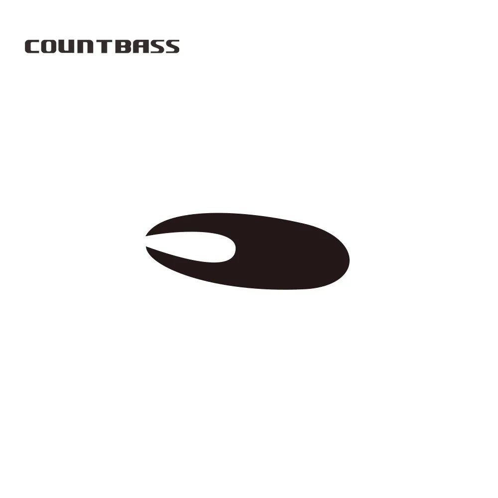 Countbass 100 Uds. Señuelos de pesca holográficos láser 2D ojos accesorios de pesca para plantillas de metal Señuelos de pesca de espuma