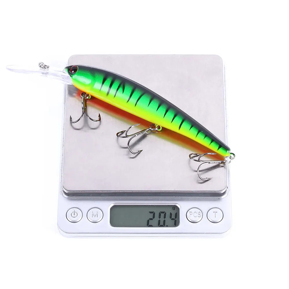 Señuelo de pesca Minnow, cebo Artificial duro láser, ojos 3D, 16cm, 21g, Wobblers de pesca, Lucio, carpa, Crankbaits, aparejos de pesca, 1 Uds. - imagen 5