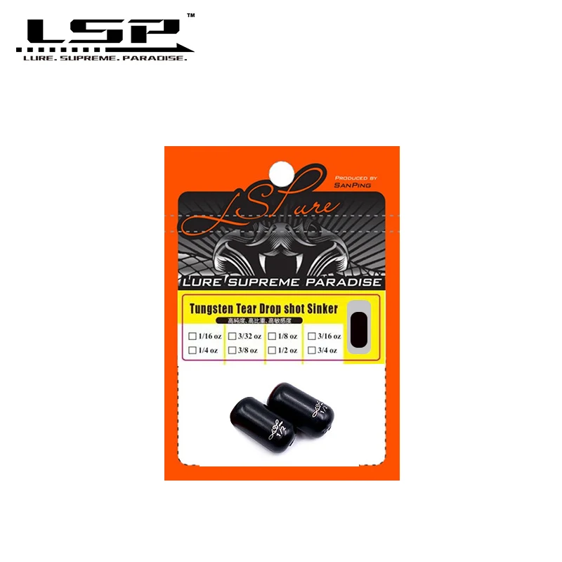 LSP Carolina Rig Sinker 1/8 - 1/2 Oz peso de pesca de lubina 3,5-14g accesorios de señuelo productos de pesca para pesca de invierno - imagen 4