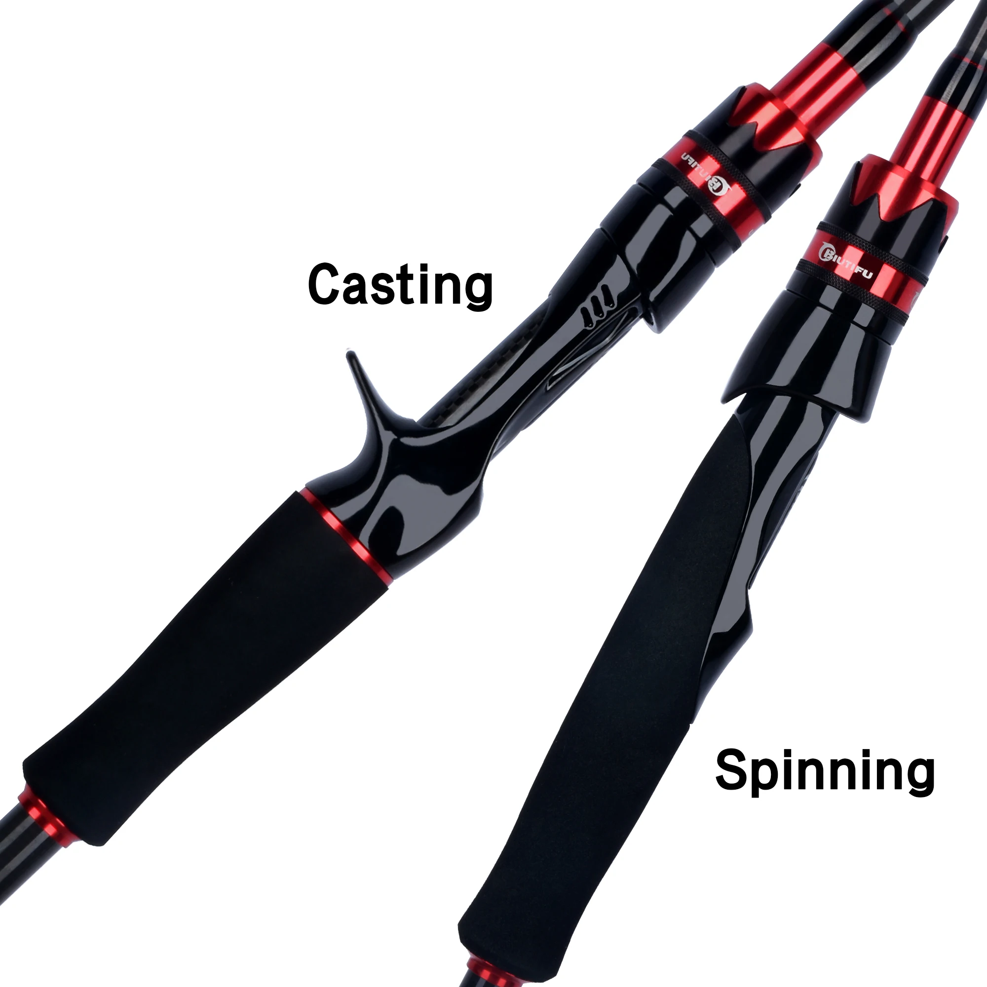 FELENHAI-cañas de pescar con señuelo Fuji, fundición giratoria, 1,68/1,8/2,1/2,4/2,7/3,0/3,15m, 30T, carbono, 3-70g, Baitcasting, viaje, caña de lubina - imagen 5