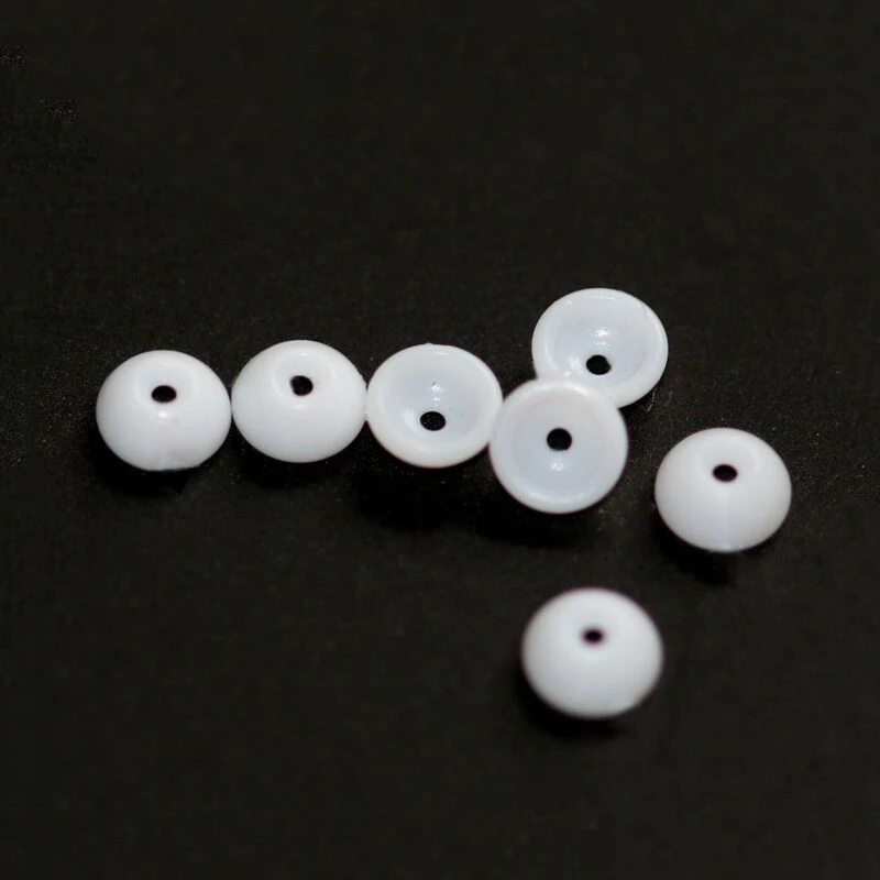 10000 Uds cuentas semicirculares luminosas Pesca espacial frijoles flotador bolas tapón noche luz de plástico accesorios de Pesca Pesca - imagen 5