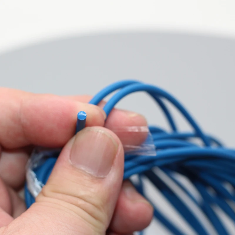 Sedal de pesca de goma sólida de 2mm, hilo de pesca con flejado de banda elástica alta, cuerda de tirachinas DE TENIS elástica de 10m, sedal atado - imagen 3