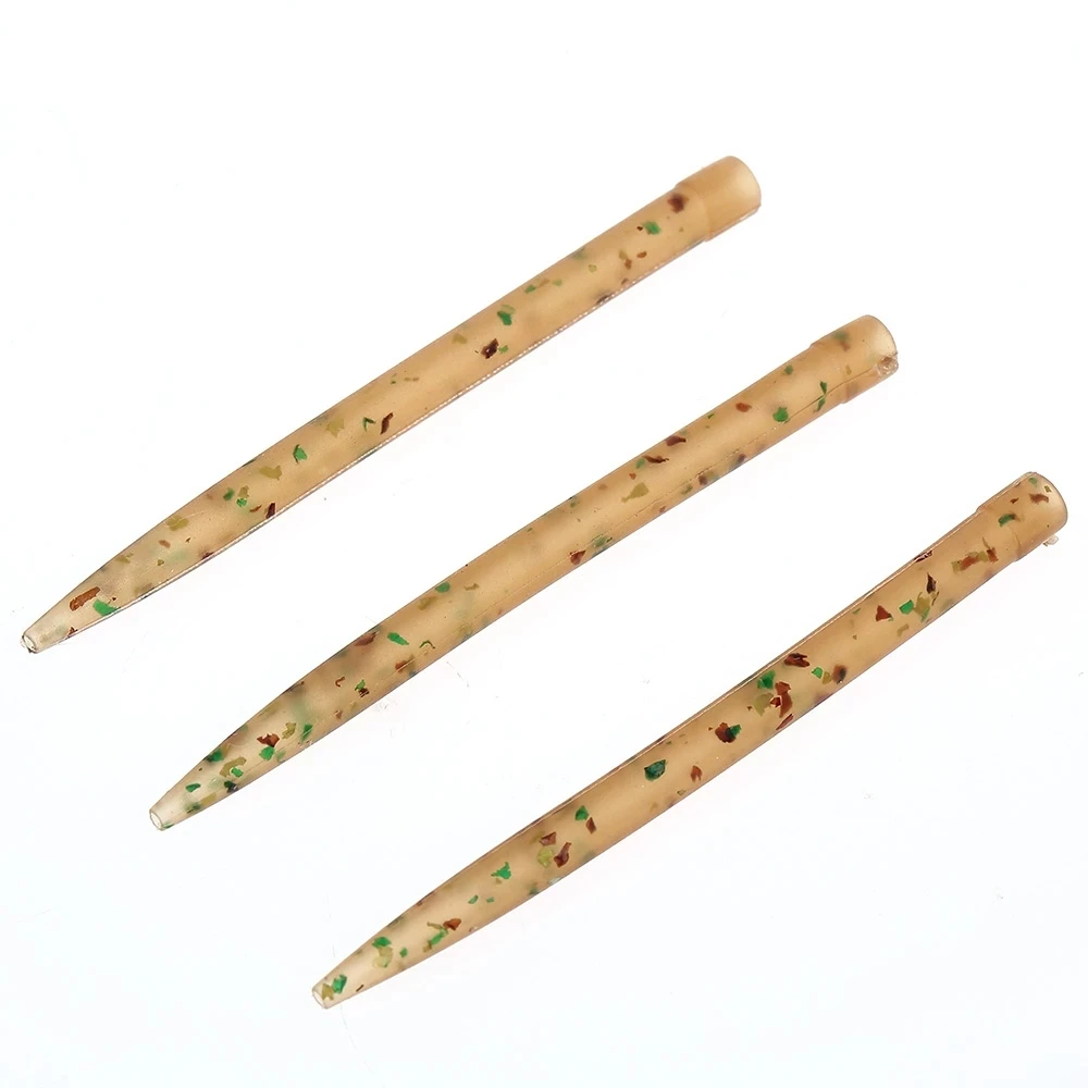 Manguitos de goma antienredos para Pesca de carpa, accesorios de Pesca, aparejos, 30/50/100 unidades - imagen 3