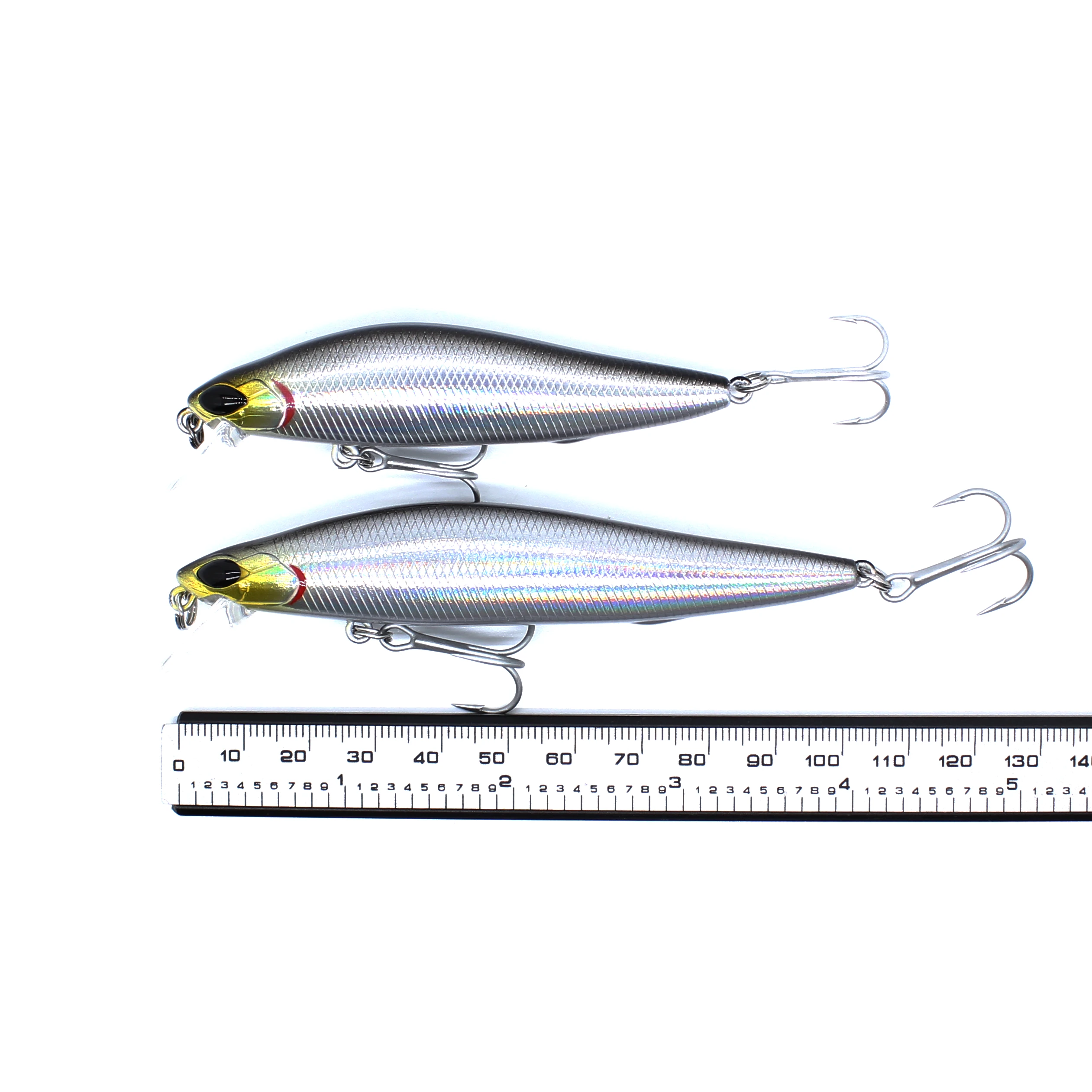 AOCLU Minnow señuelo de pesca, Wobbler hundido, transferencia de peso magnética, 85mm, 11,2G, 105mm, 15,5G, lubina, aparejos de agua salada fresca