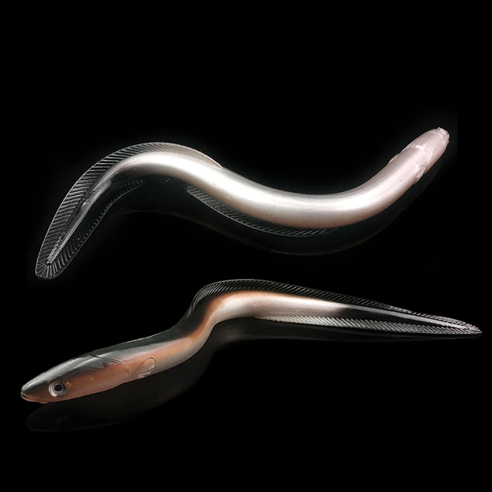 WALK FISH-Swimbait de anguila de mar, señuelo de pesca de 30cm y 58g, Wobblers de carpa, bote de arena de Polock, suave, grande, Artificial, de silicona, falso - imagen 4