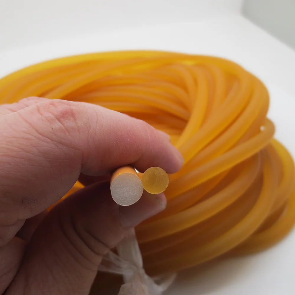 Goma elástica sólida (sin agujero) para Yoga, cuerda de látex Natural utilizada para ejercicio deportivo y fitness, de 5 a 10 metros de diámetro, 4,5 a 6MM - imagen 5