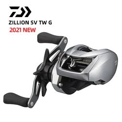 Carrete de pesca DAIWA ZILLION SV TW G, carrete Baitcast 8 + 1BB, relación de engranaje 6,3/7,1/8, 5, arrastre máximo 5KG, versión internacional, novedad de 2021