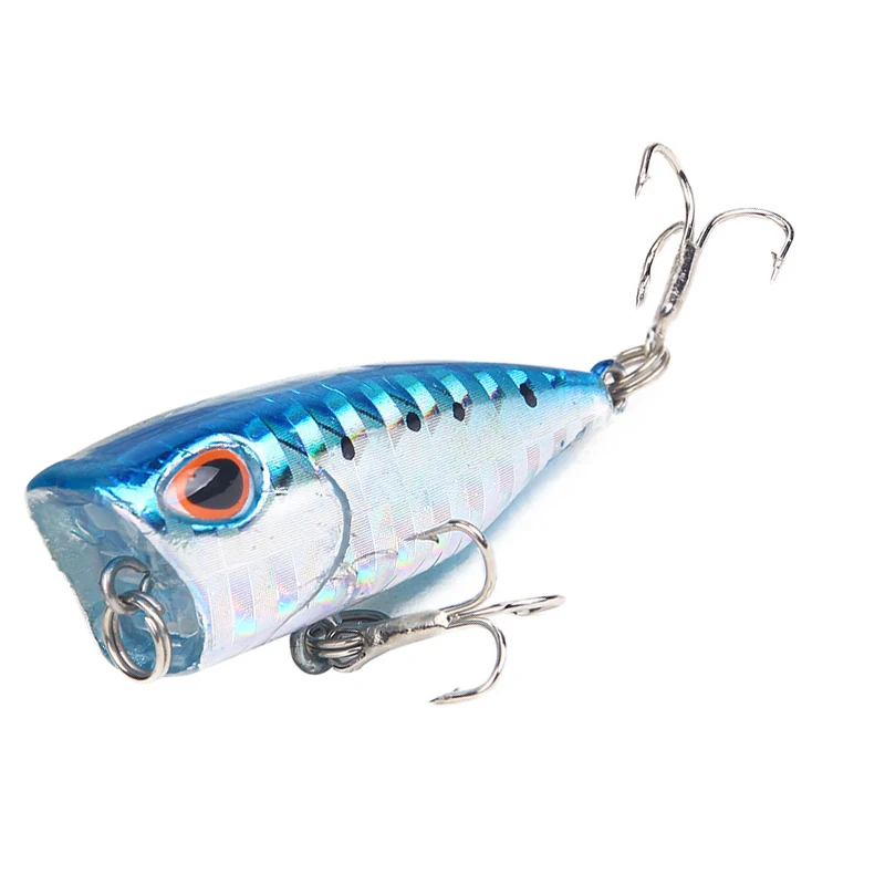 Señuelos de Pesca de pececillos, 1 piezas, 4cm, 3,3g, Crankbait articulado, Swimbait Popper, cebo Artificial duro, aparejos de pesca - imagen 3