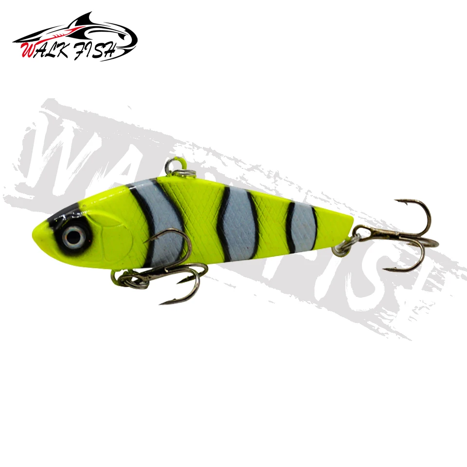 WALK FISH-señuelo de pesca de 5,8 CM, 11G, Vib, Wobblers de hundimiento duro para pesca de Lucio, Crankbaits, cebos de manivela, señuelos artificiales VIB - imagen 3