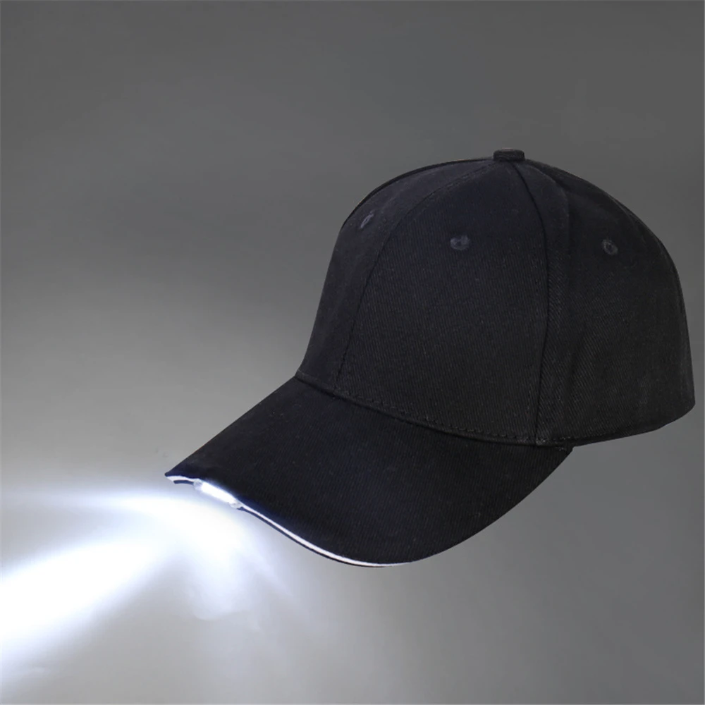 Gorros luminosos Led para hombre y mujer, gorro de pesca, pesca, Camping, viaje, senderismo - imagen 3