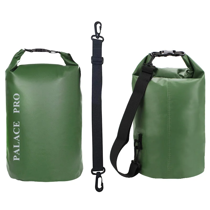 Bolsa de cubo de pesca, bolsas impermeables para peces, 10L/20L, pesca al aire libre, escalada, ciclismo, bolsas de mensajero de goma TUP - imagen 4