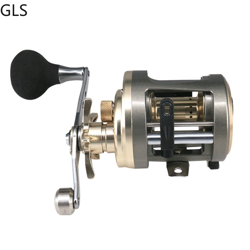 Carrete de tambor fundido 2024: 1 de aleación de aluminio de alta velocidad, arrastre profesional, carrete de pesca de carpa, arrastre máximo de 10KG, novedad de 6,0 - imagen 3