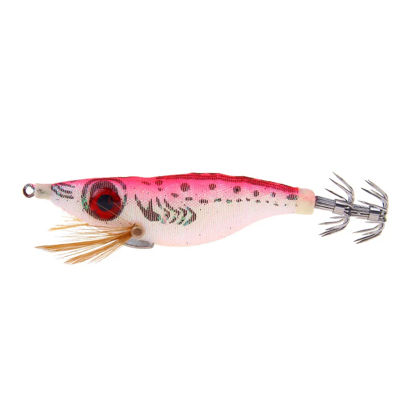 Bigeye-señuelo de pesca de camarones, 9,2g/10cm, Topwater, plástico Artificial, Swimbait para exteriores, cebo Hart, Wobblers, aparejos de Leurre 2020 - imagen 5