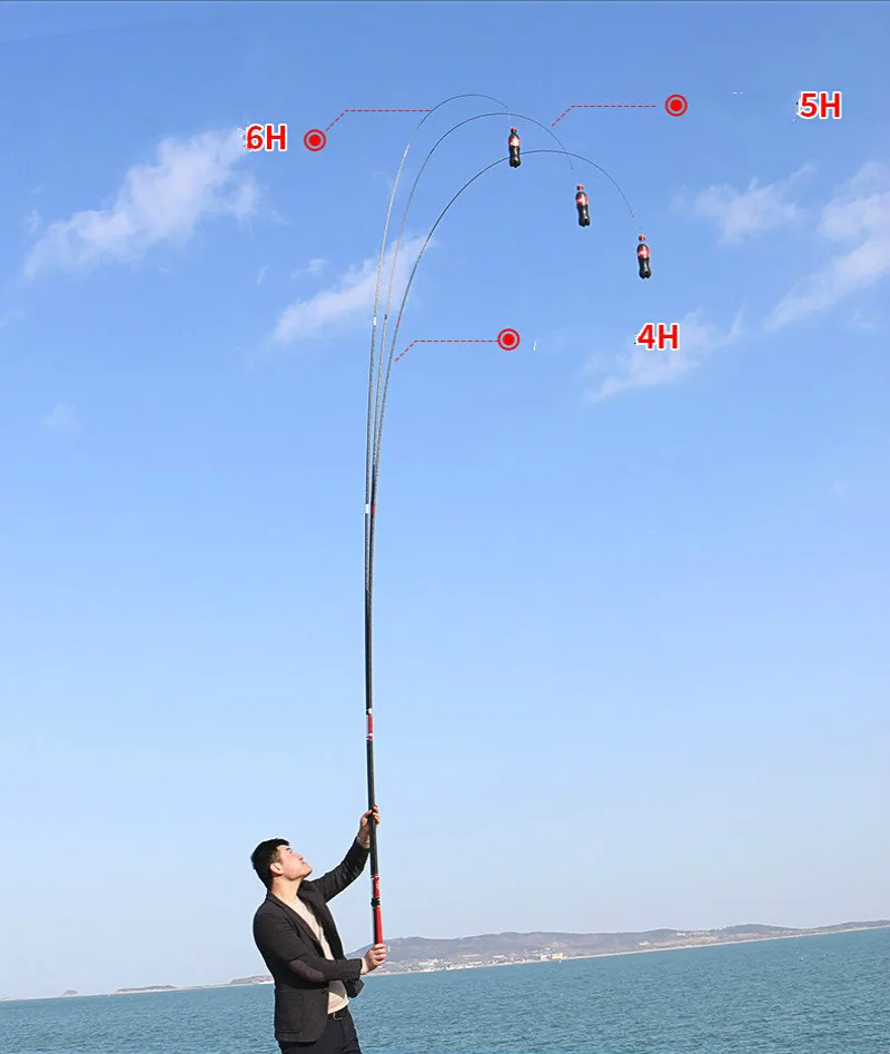 Caña de pescar de carbono de Taiwán, caña de pescar para carpa, ultraligera, superdura, Olta, aparejos de Pesca de 3,6 m-7,2 m - imagen 4