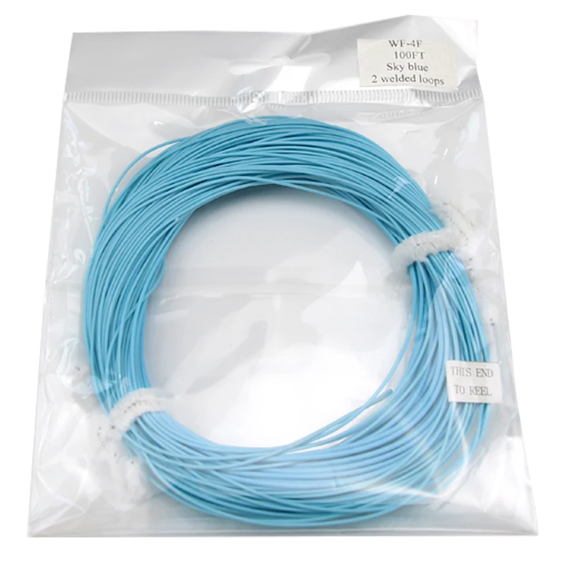 Mosodo-sedal de pesca con mosca flotante, con 2 bucles soldados, 30m, WF 3F 4F 5F 6F 7F 8F - imagen 5