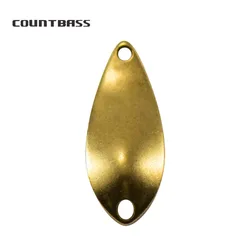 COUNTBASS Cucharas giratorias de pesca – Latón para salmón y trucha