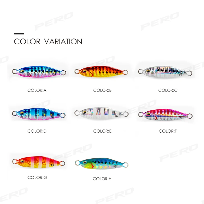 LETOYO señuelos de pesca mar spinning jigs de pesca de mar 3g 5g 7g 10g, Artificial para pesca en el mar, Roca, trucha, cuchara, piscardo fundido, Mirojig señuelos rockfishing pesca accesorios minnow spinning mar - imagen 4