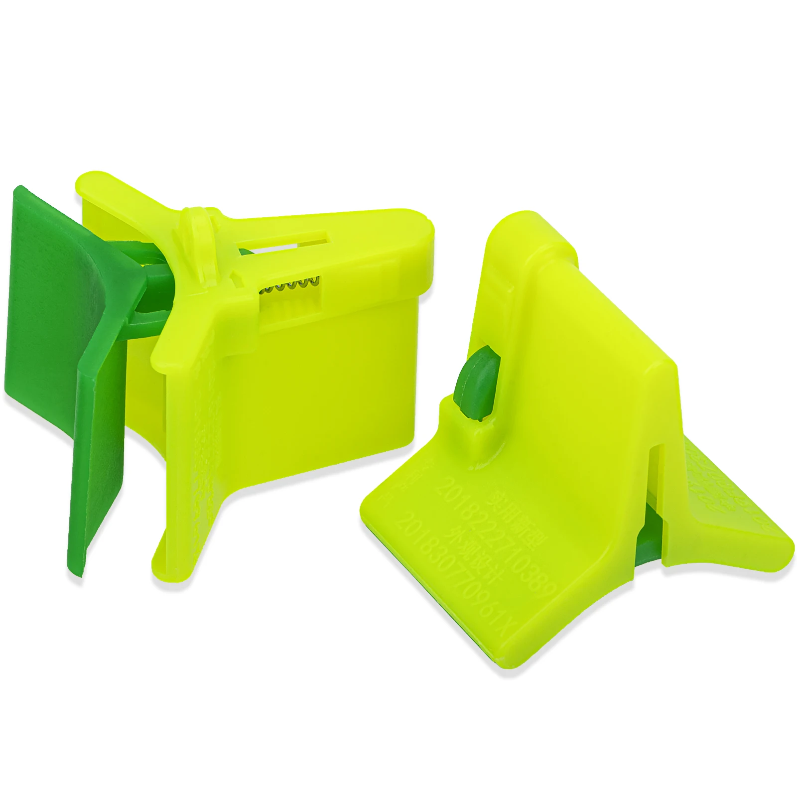 10 unids/lote tapas protectoras duraderas cubierta de anzuelo de pesca anzuelos triples de seguridad equipo de pescado ligero con ranuras mangas herramientas