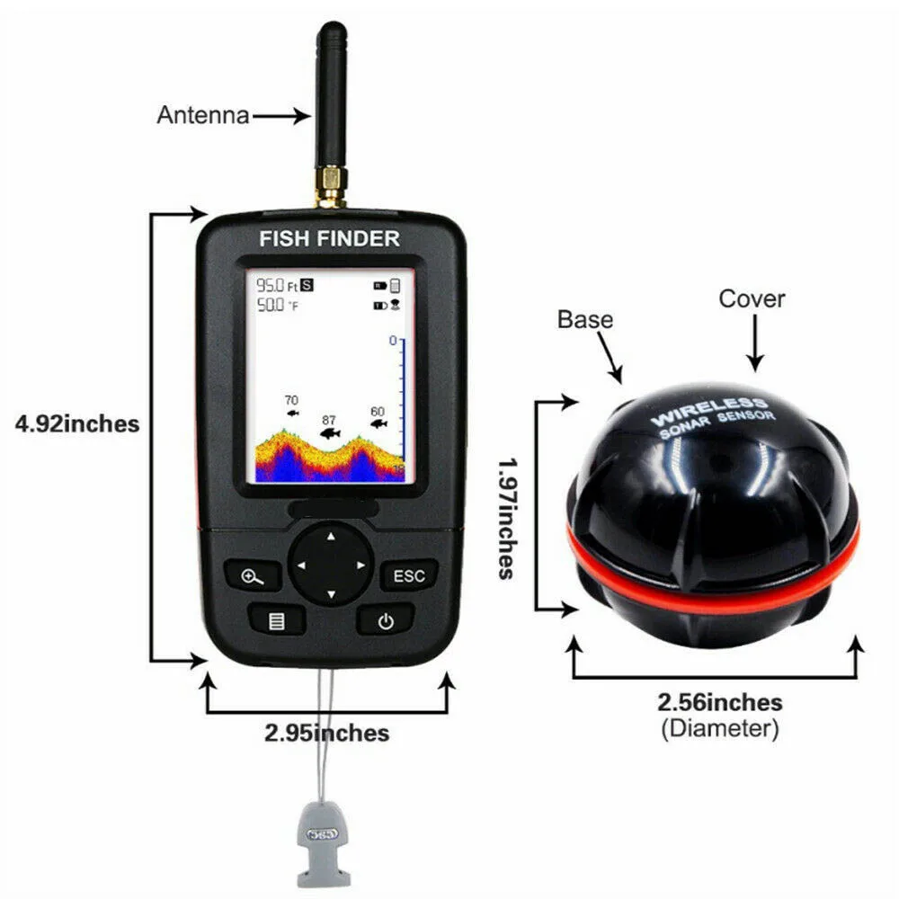Barco de cebo inalámbrico para pesca de carpa, lancha rápida de juguete con Control remoto, 3 tolvas LCD, GPS, con Sensor de Sonar, 500M - imagen 5