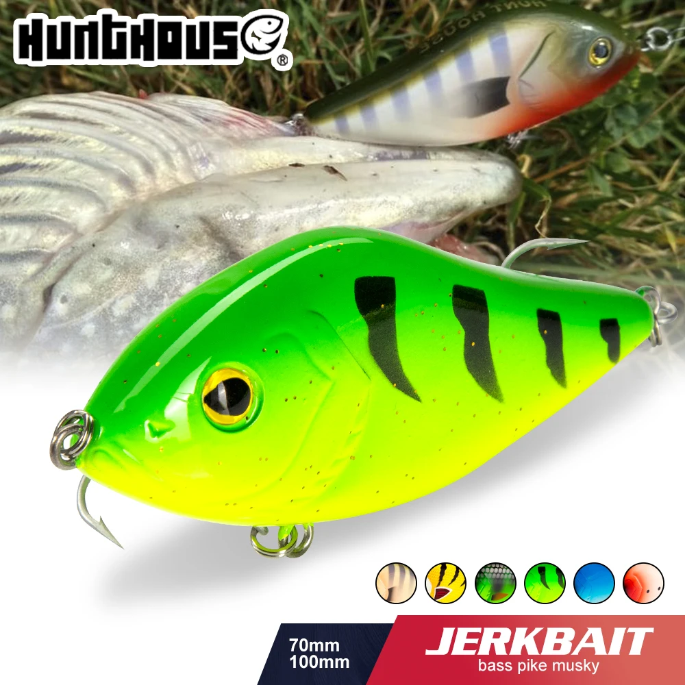 Hunthouse Lápiz VIB Jerkbait 7cm 17g 10cm 47g Stickbait