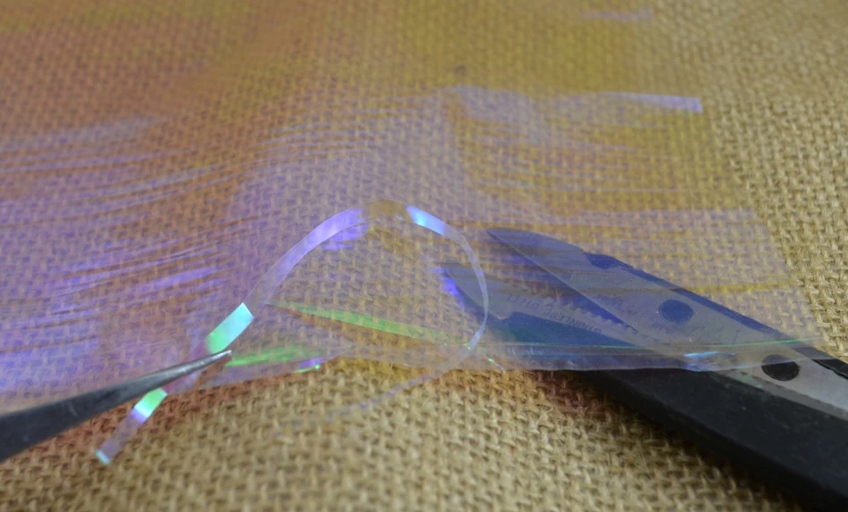 Película plástica transparente para atar moscas MNFT Midge Flash - imagen 5