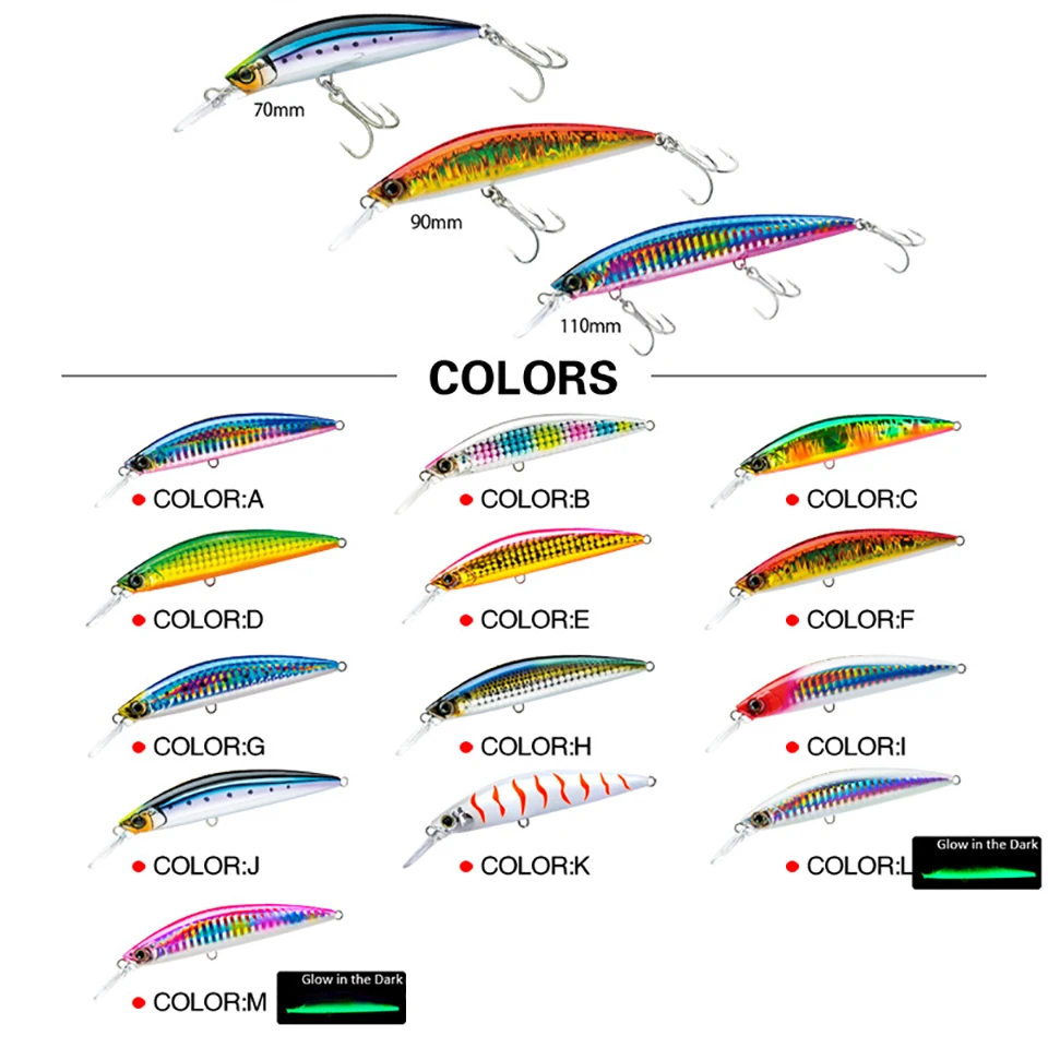 WALK FISH-Señuelos de Pesca que se hunden, cebo Artificial Wobbler, diseño Swimbait, lápiz duro, 1 unidad, 70mm/16g - imagen 2
