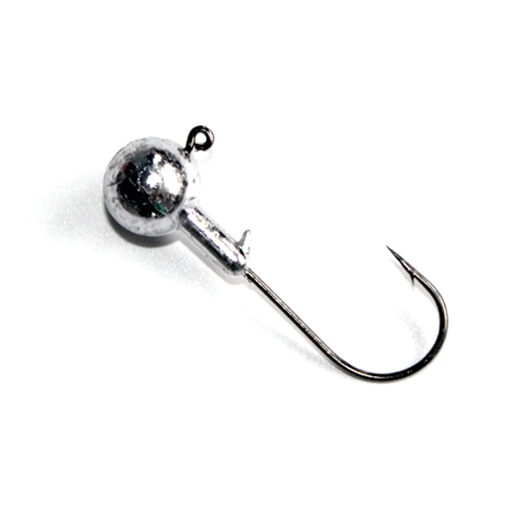 50 unids/lote anzuelo de púas Jighead conector de pesca de mar para gusano señuelo suave 1-20g peso Jig Head juego de anzuelos de pesca accesorios de aparejos - imagen 5