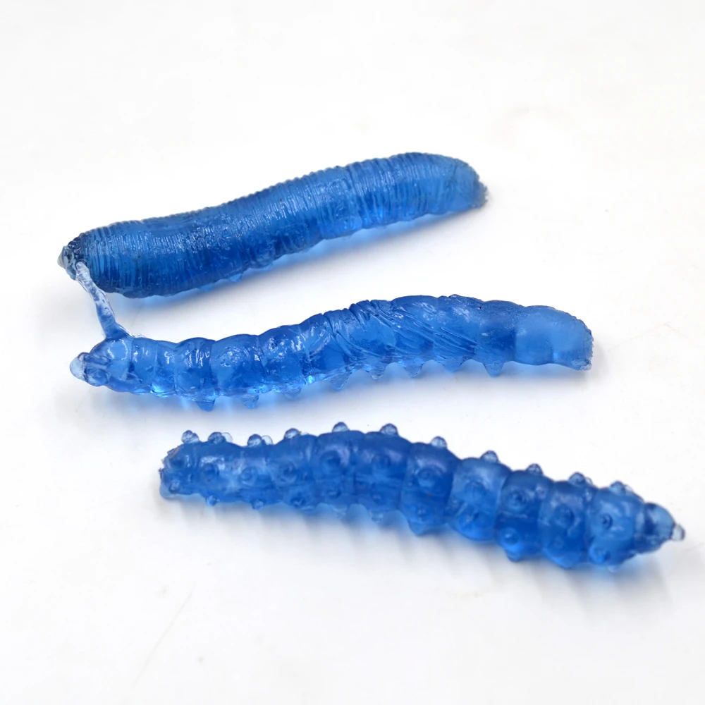 MNFT Señuelo blando TPR larva Minnow nadador para black bass - imagen 5