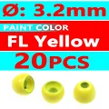 20pcs FL Yellow 3.2