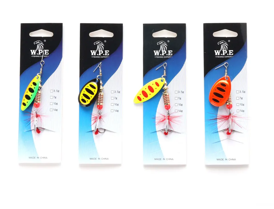 Señuelo pesca - vista lateral