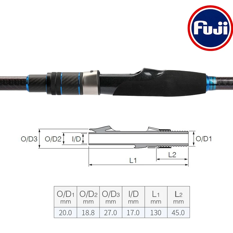 TSURINOYA-caña de pescar giratoria para lubina de mar, 3,0 m, 3,3 m, guía Fuji de fundición larga para agua salada, Surfcasting, lubina - imagen 3